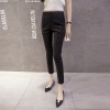 TE8980HYNS New style slim casual slit bottom ninth pants