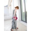 TE1469GJWL New fashion v neck backless wide leg jumpsuit