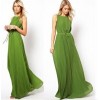 TE7092WYZ Euramerica bouffant maxi dress