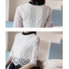 TE8710XBFS New style lace splicing fake two pieces dress