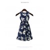 TE219WTY Summer new style plus size sleeveless dress