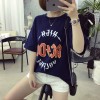 TE521XGM Student pullover cartoon print short sleeve loose t-shirt