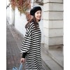 TE6554YZS Spring fashion long sleeve slit maxi dress