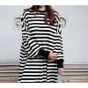 TE6554YZS Spring fashion long sleeve slit maxi dress