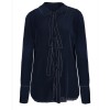 TE8977HRCL Euramerica fashion vintage lacing front loose joker long sleeve shirt