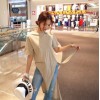 TE1567GJWL Casual fashion irregular joker long t-shirt