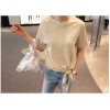 TE1567GJWL Casual fashion irregular joker long t-shirt