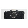 TE1090GJ Europe fashion lace splicing irregular dress