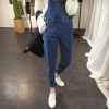 TE1112DXE Boyfriend style loose denim overalls