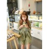 TE1414GJWL Japanese fashion sweet stripes splicing casual dress