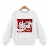 TE2313XYD Europe fashion personality sequins long sleeve sweatshirt