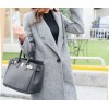 TE3925MY Korean fashion cocoon model trendy woolen coat