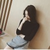 TE8194HYNL 2016 new style pure color knitting sweater