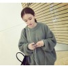 TE6035XHHB Loose large size batwing sleeve knitting pullover sweater