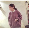 TE6035XHHB Loose large size batwing sleeve knitting pullover sweater