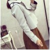 TE6213YZL Fashion lapel faux suede coat