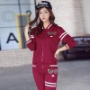 TE749YHZL 2015 fashion Casual print slim tracksuit