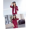 TE749YHZL 2015 fashion Casual print slim tracksuit