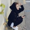 TE7878XHHB Korean fashion ulzzang zipper casual fleece coat