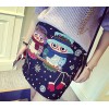 TE8236BLFS Harajuku style owl print tight hip skirt