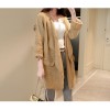 TE86230JYS Korean fashion loose knitting maternity cardigan long sweater