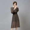 TE9548JDYJ Korean style shivering autumn fashion chiffon dress