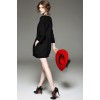 TE6013DFT Europe fashion puff sleeve ballon skirt dress