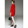 TE6013DFT Europe fashion puff sleeve ballon skirt dress