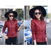 TE0291XYW New style Korean fashion stand collar PU leather jacket