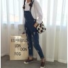 TE1161DXE Japanese style holes loose denim overall