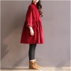 TE1662MLCS Forest vintage corduroy loose dress