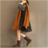 TE1667MLCS Vintage sleeveless corduroy vest dress