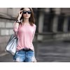 TE2150ALFS Fashion pure color long sleeve t-shirt