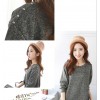 TE2161ALFS Korean fashion sweet batwing sleeve long sleeve dress