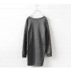 TE2161ALFS Korean fashion sweet batwing sleeve long sleeve dress