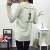 TE2816MLCS Japanese fashion cartoon print cute long sleeve t-shirt