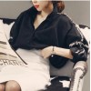 TE3366XLZ Japanese fashion vintage batwing sleeve loose blouse