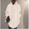 TE3366XLZ Japanese fashion vintage batwing sleeve loose blouse