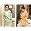 TE3910BDKJ Japanese double-breasted embroidery birds sleeve woolen coat