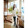 TE5001YYM Turtleneck tight hip long sleeve knitting dress