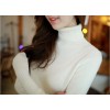 TE5001YYM Turtleneck tight hip long sleeve knitting dress