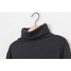 TE5679JZYS Turtleneck wide hem casual t-shirt