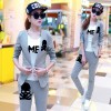 TE6027DYG Korean fashion casual sports style three piece suit