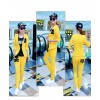 TE6027DYG Korean fashion casual sports style three piece suit