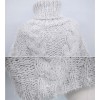 TE6317MDS Fashion twist pattern warm cony hair pullover sweater