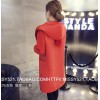 TE6317MN Korean fashion pocket coat with cap