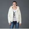 TE6667YYM Winter thicken casual sport style cotton-padded down coat with cap