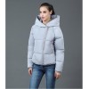 TE6667YYM Winter thicken casual sport style cotton-padded down coat with cap