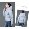 TE6667YYM Winter thicken casual sport style cotton-padded down coat with cap