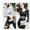 TE8002HYG Sexy grenadine waist lace splicing tight hip dress